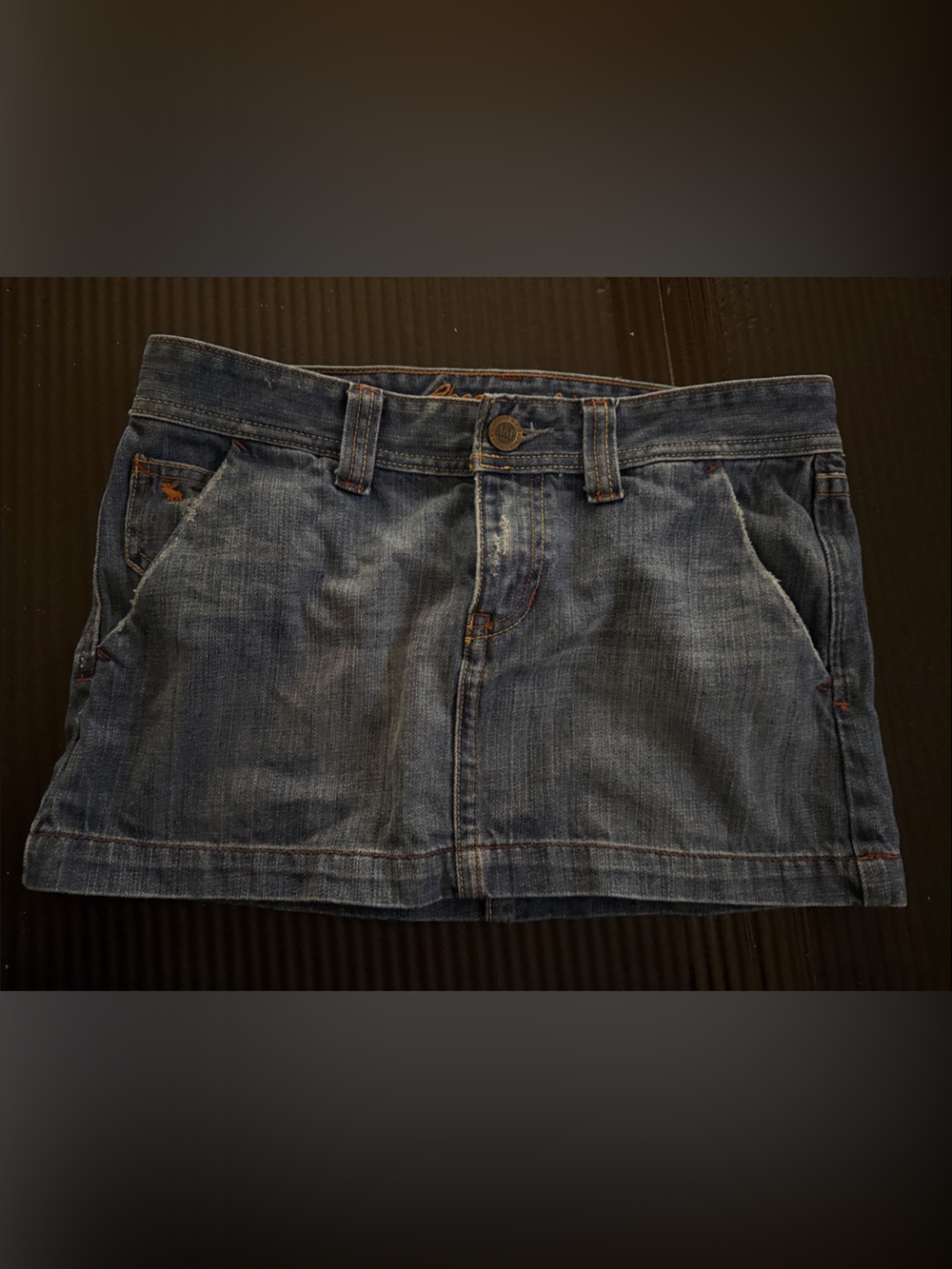 Abercrombie & Fitch vintage denim skirt